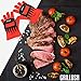 Superior Value Set: Silicone BBQ/Cooking Gloves Plus Grill Mat Plus Meat Claws Plus Silicone Baster Plus eBook w/ 300 Recipes. Impress Your Family and Friends with Your Professional BBQ Kit