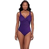 Miraclesuit Women's Swimwear Revele Tummy Control Underwire Bra One Piece Swimsuit