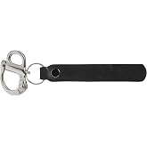 Firefighter Quick Release Snap Shackle Clip SCBA MASK with Leather Handle | Marine Grade Stainless Steel, Sailing Fixed Snap Shackle Lanyard, Firefighter Accessories, Fireman Tool, Fireground