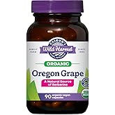 Oregon's Wild Harvest, Certified Organic Oregon Grape, Berberine Supplement, 1140 mg, 90 Count