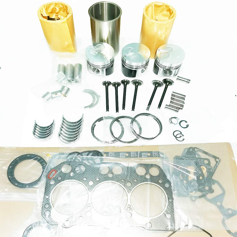 Rebuild Kit Yanmar 3TNA72 3TNA72UJ Engine for Mini Digger Tractor Generator Etc