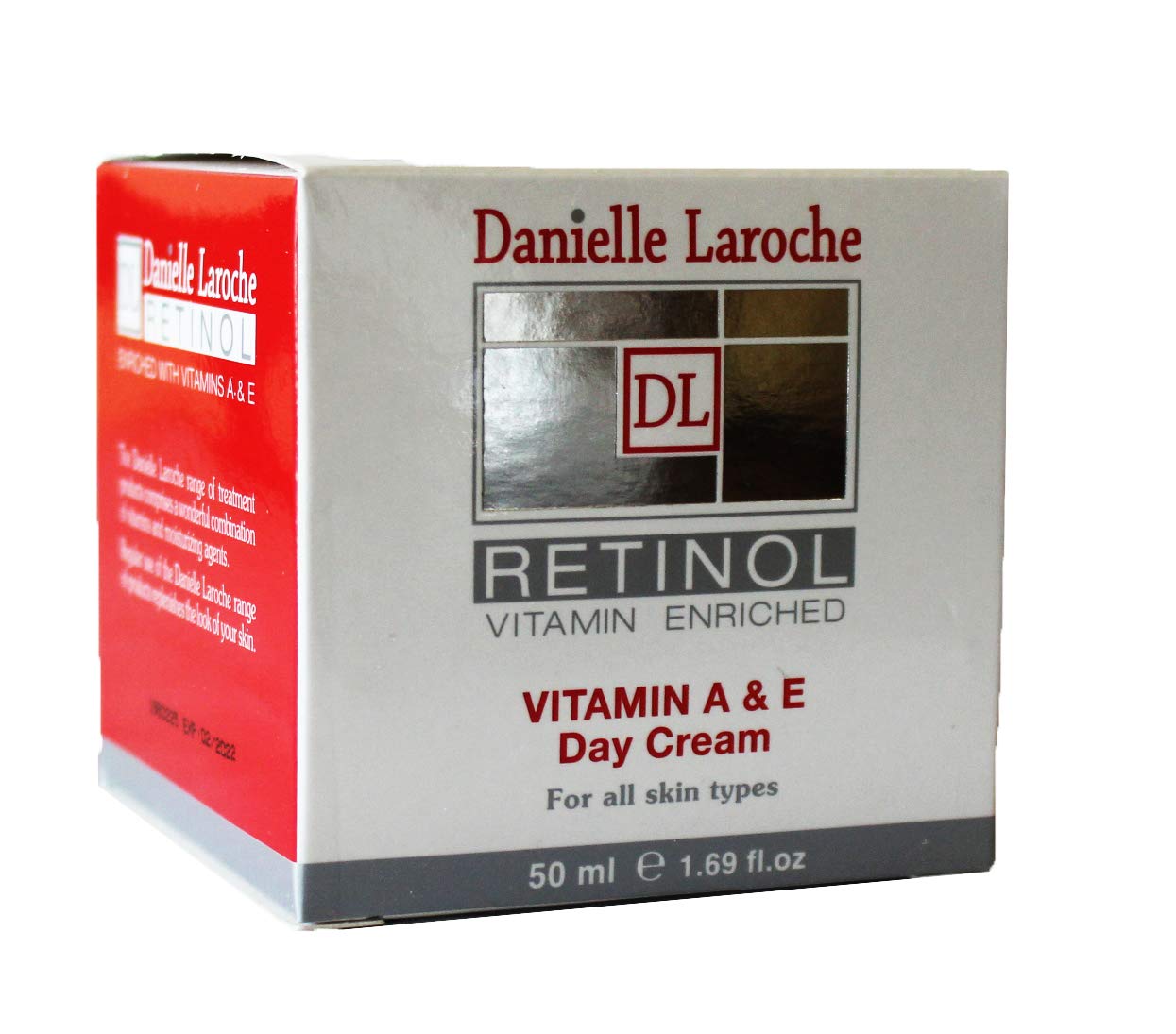 Danielle Laroche Retinol Vitamin A E Day for All Skin Types, Cream, 50ml