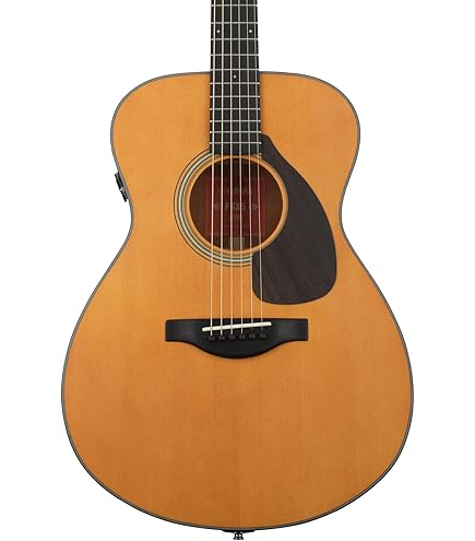 Amazon.com: Yamaha FG5 Red Label Acoustic Guitar - Natural
