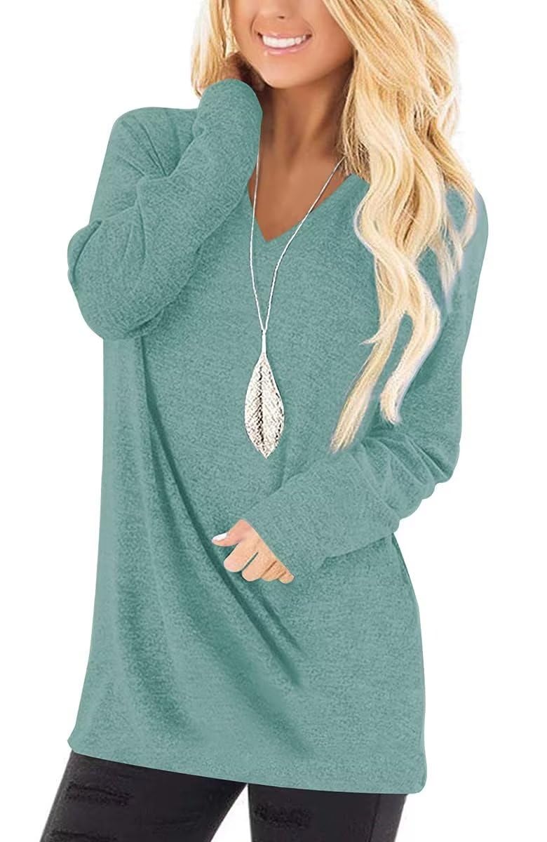 Jescakoo Long Sleeve Tops