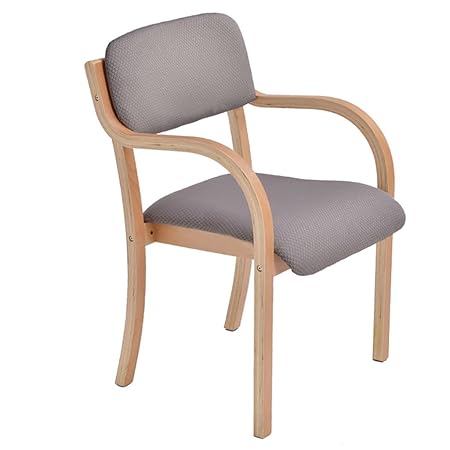 Solid Wood Dining Chair Study Chair Armrest Desk Armchair
