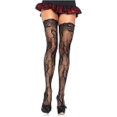 Leg Avenue Women's Hosiery Lace Thigh Highs