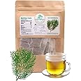EidolonGreen [China Medicinal Herb]100% Natural Leaf of Arborvitae,Thuja Leaf Wild Harvested,(Green leaf of Arborvitae/Thuja/측백엽/侧柏叶/Ce bai ye) Non-GMO, Caffeine-Free,15 Bleach-Free Tea Bags