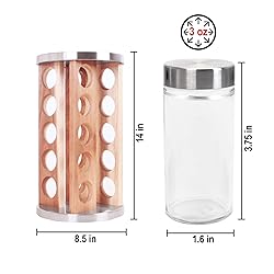 Orii 20 Jar Spice Rack with Spices Included - Tower