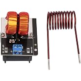 Chazcool Mini ZVS Low Voltage Induction Heater, 5V-12V Flyback Driver Heater with Heating Coil Heating Power Module