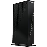 NETGEAR C6300-100NAR DOCSIS 3.0 WiFi Cable Modem Router with AC1750 16x4 Download speeds. Certified for Xfinity from Comcast,