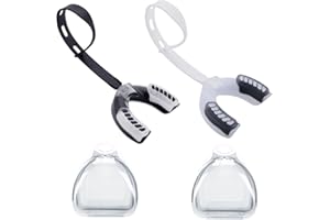 Number-One 2 Pack Youth Mouth Guard With Strap for Boxing, Jujitsu, MMA, Football, Basketball, Hockey, Karate, Rugby - Teeth 