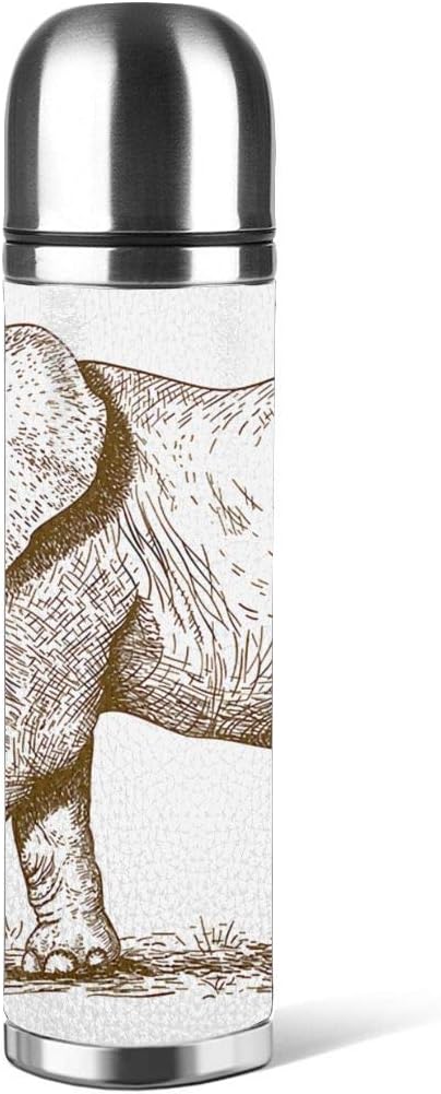 Amazon アフリカのサファリ動物水筒 真空断熱 ダブルステンレスボトル ステンレスボトル 軽量 ステンレス鋼 500ml大人 子供用 ウォーターボトル おしゃれ 保温 保冷 スポーツボトル 直飲み 大人 子供用 お洒落 かわいい 遠足 アウトドア 水筒 マグボトル オンライン通販