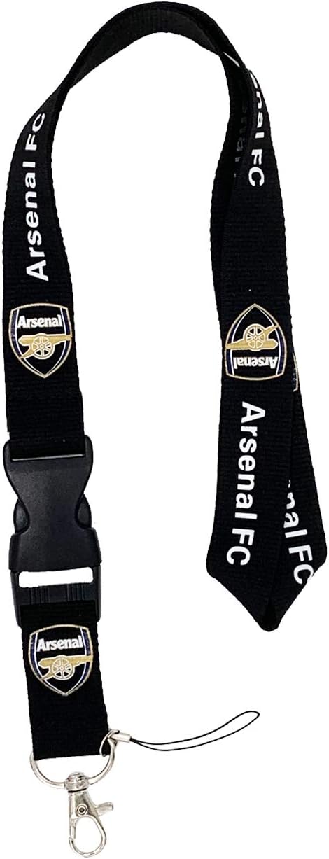 VKOTOUNY FC Football Club Fan Lanyard Key Chain Use for Mobile Phone/Business ID/Badge Card ect for Arsenal Fans : Sports & Outdoors
