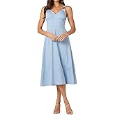 Shoshanna Women's Sky Chambray Skipper Dress