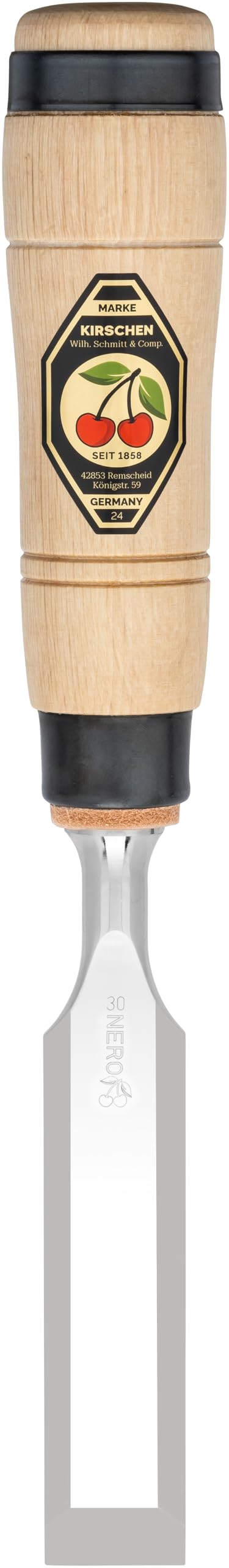 Kirschen 1205030 30 mm Number 1205 Carpenters Chisel with Hornbeam Handle - Multi-Colour