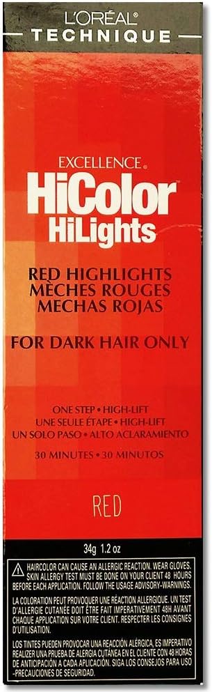 L Oreal Excellence Hicolor Red 1 2 Oz Amazon Ca Beauty