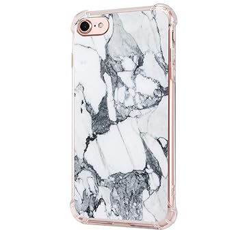 14chvier Kompatibel mit iPhone 7 8 Hülle Silikon Schutzhülle TPU Handyhülle Cover Rückschale Flüssigkristall Ultra dünn Schut