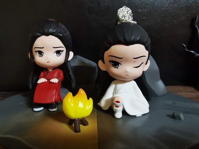 Amazon ブラインドボックス キャラクター ランダムシーン 魔道祖師 藍忘機 魏無羨 夷陵老祖 1個 ランダム アニメ 萌えグッズ 通販