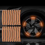 20PCS Reflective Car Wheel Decorative Stripe