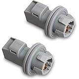 HERCOO License Plate Light Wiring Harness Pigtail Rear Lamp Socket Compatible with 1999-2015 F250 F350 F450 F550 Super Duty B