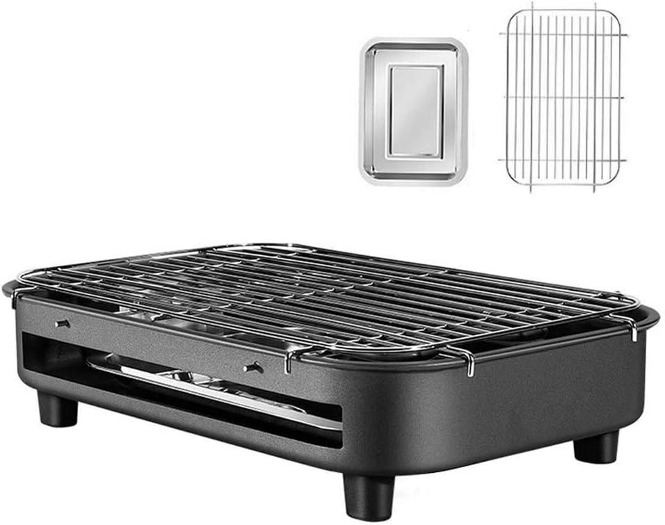 Review Portable Barbecue Grill Electric Indoor Griddle Electric