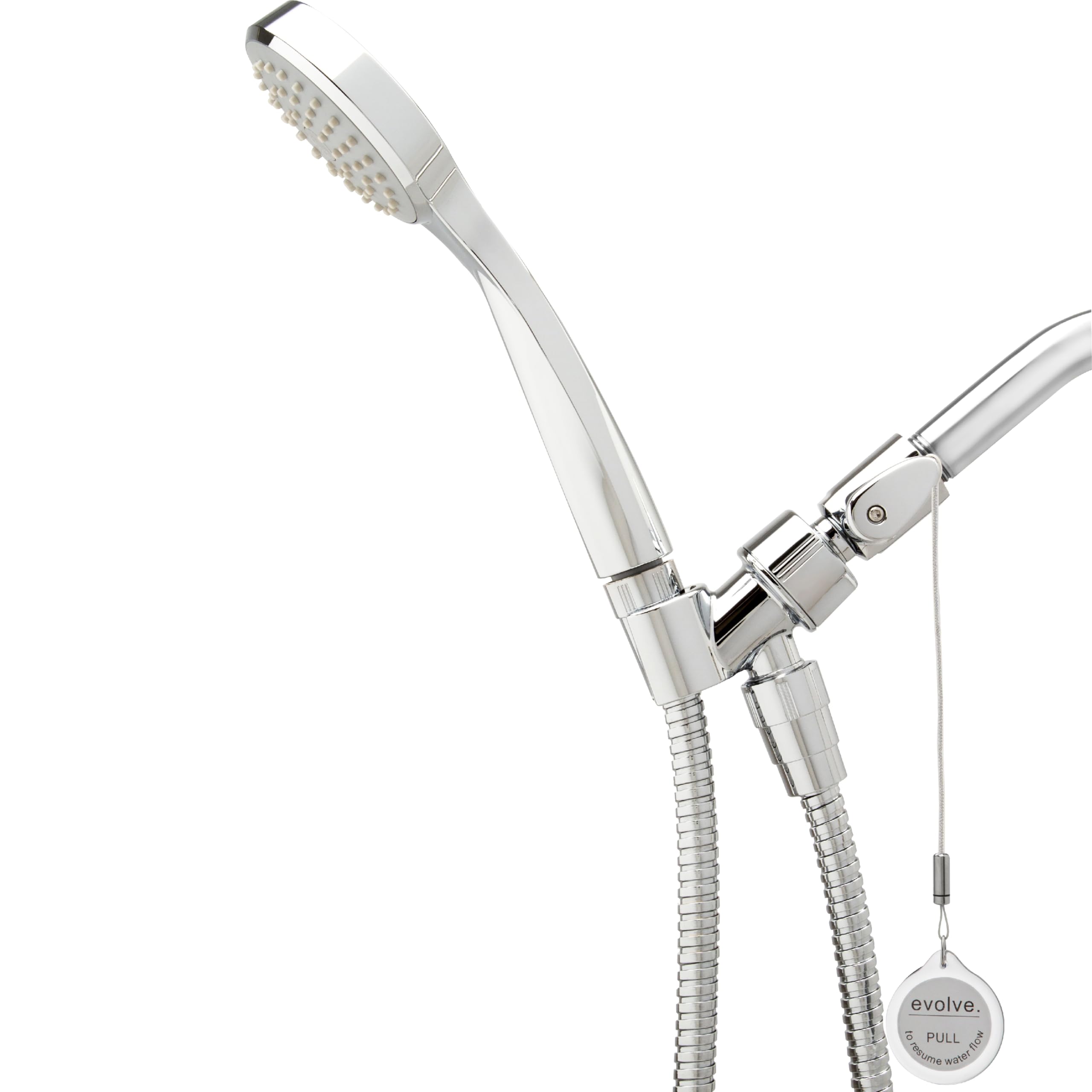 Photo 1 of evolve Technologies Evolve 3-Spray 1.5 GPM Handheld Showerhead with ShowerStart TSV in Chrome