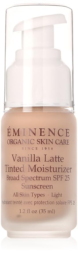 eminence caramel latte tinted moisturizer