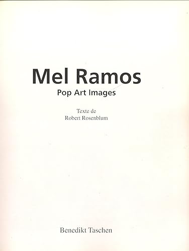 Download Mel Ramos : Pop Art Images PDF