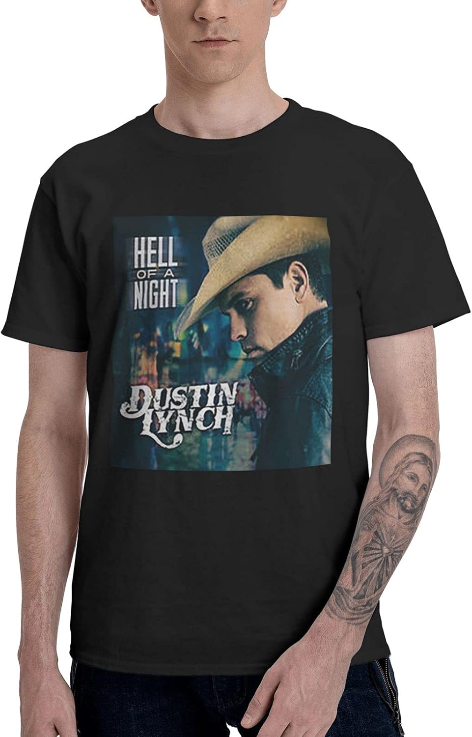 Dustin Lynch T Shirt Men's Fashion ONeck Short Sleeve Tops