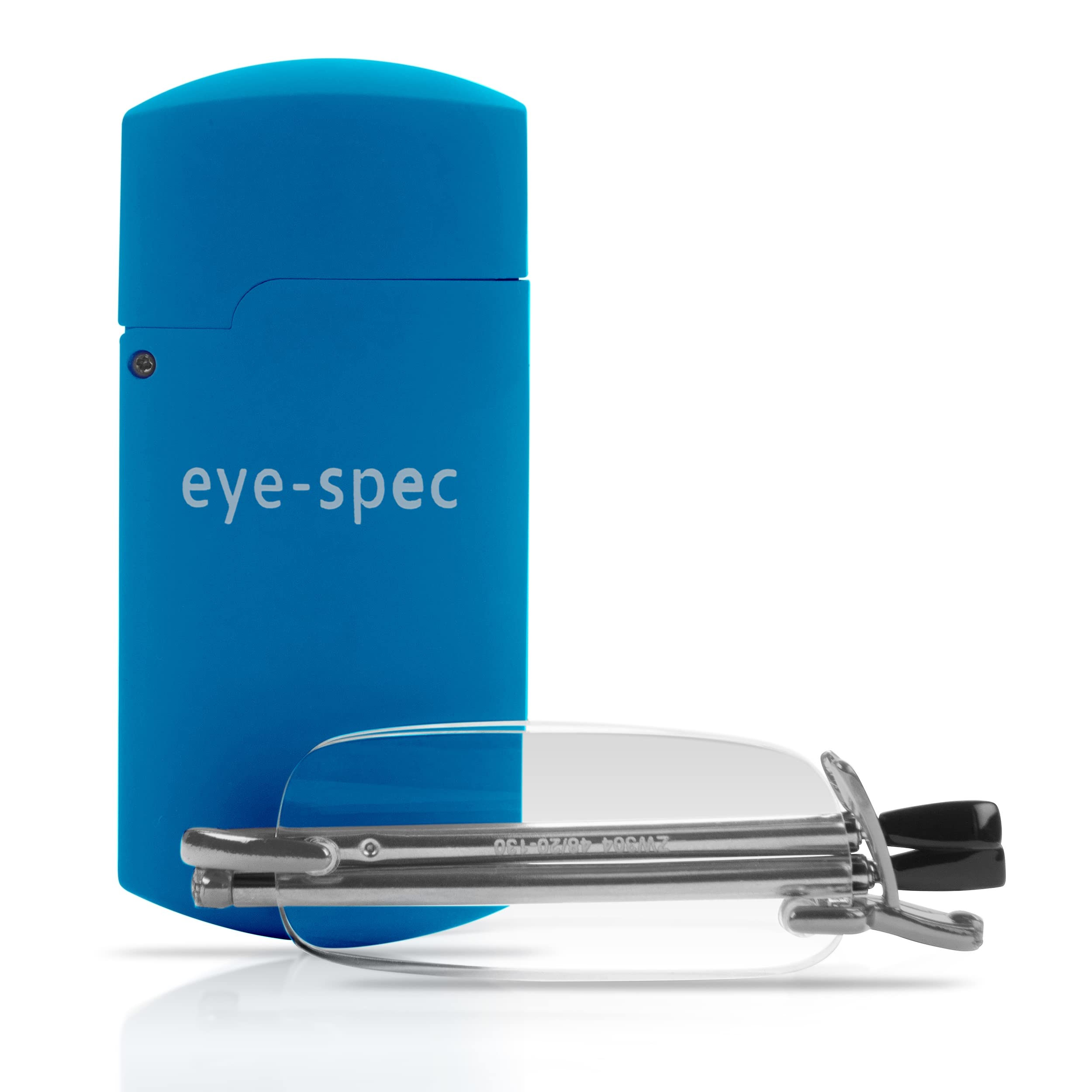 eye-spec Folding Reading Glasses with Compact Travel Case | Stylish Fold Up Pocket Readers Available in 7 Eye-Catching Colours and 9 Lens Strengths — image 1