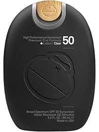 Sun Bum Signature Mineral-Based Moisturizing Sunscreen Lotion, Clear, 1 Count, Broad Spectrum UVA/UVB Protection, Zinc Sunblock, Hypoallergenic, Non-Migrating