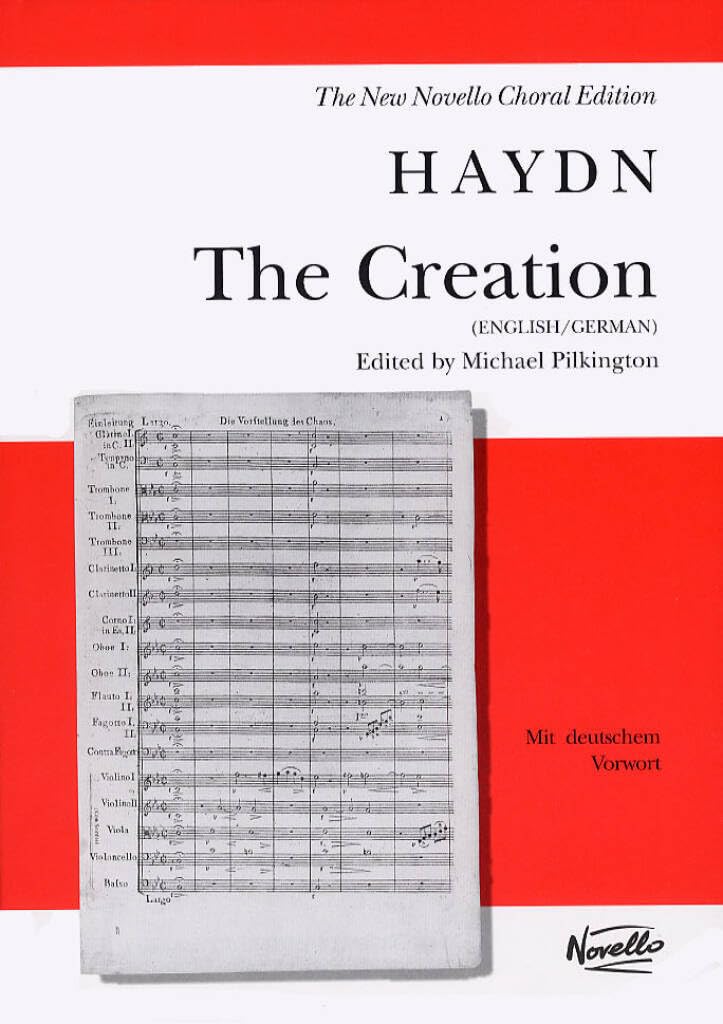 Haydn - The Creation Vocal Score | SATB Choral Sheet Music with Piano or Organ Accompaniment | Classical Oratorio for Choirs and Soloists | Sacred Music Songbook for Performers and Teachers