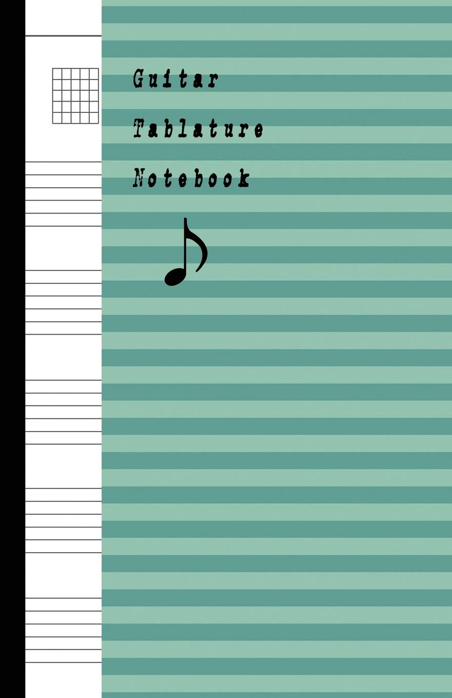Guitar Tablature Notebook: Music Blank Sheet Paper, Song writers and Musicians Journal for Composing songs book Manuscript Paper size 5.06" x 7.81" (100 pages)