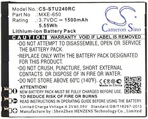Amazon.com: Cameron sino 1500mAh Li-ion Battery for Straight Talk UMX