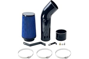 LLANNDER Cold Air Intake 7.3 Diesel Kit Air Intake Pipe With Oiled Filter Compatible With Ford F250 F350 F450 Super Duty 7.3L Powerstroke Diesel (1999.5-2000 2001 2002 2003)
