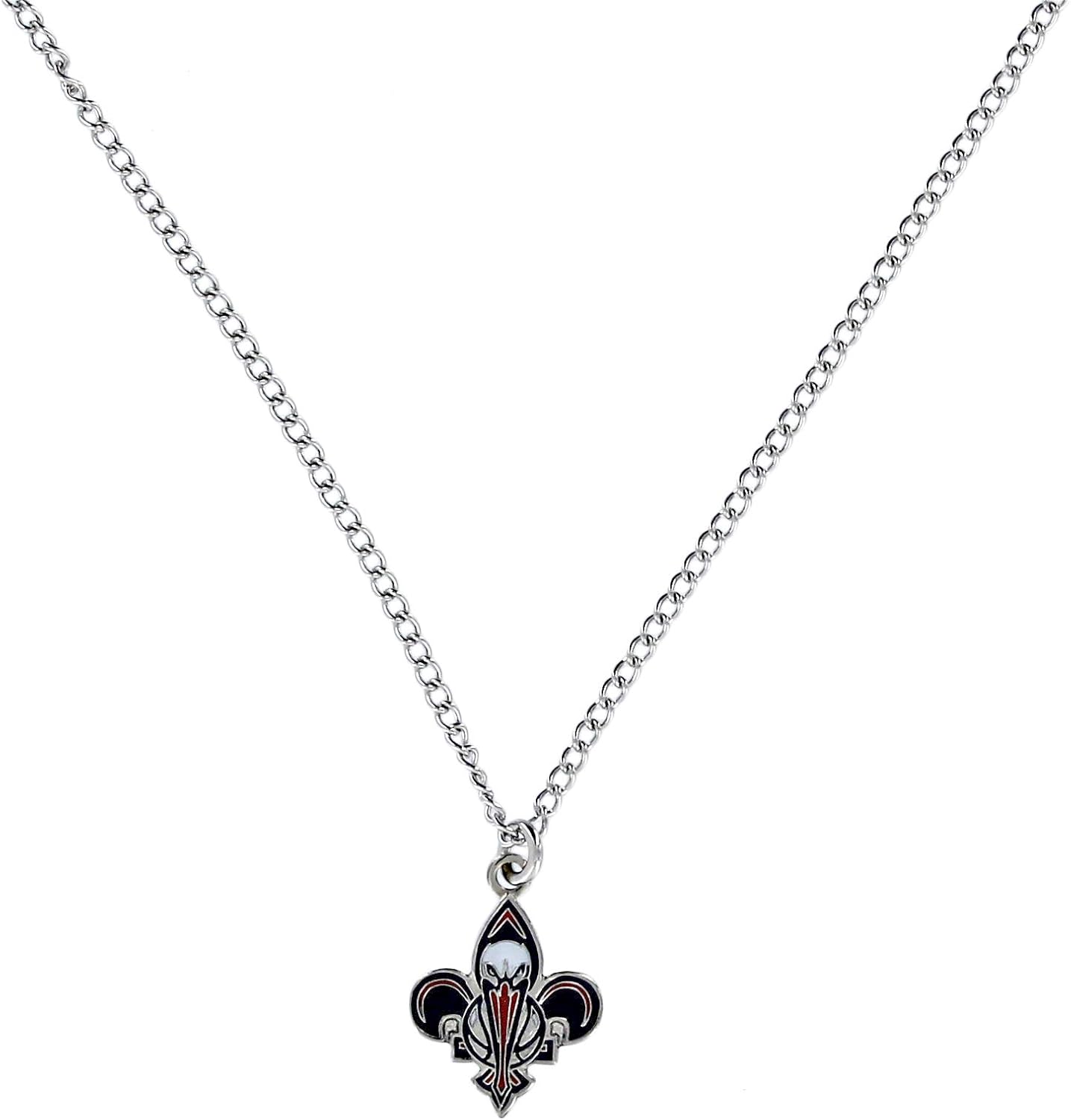 NBA New Orleans Pelicans Team Logo Pendant Necklace : Sports & Outdoors