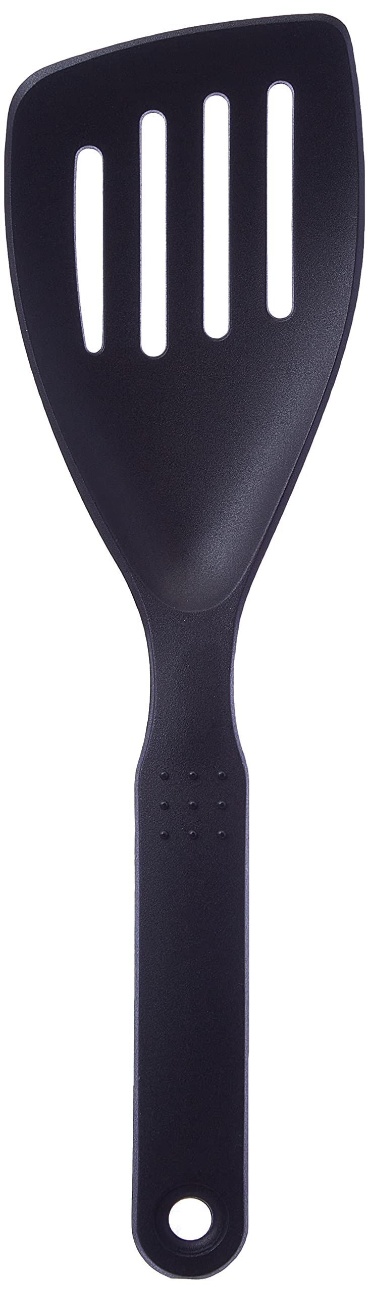 Lacor 27.6 cm Nylon Short Spatula, Black, 28 x 8 x 30 cm
