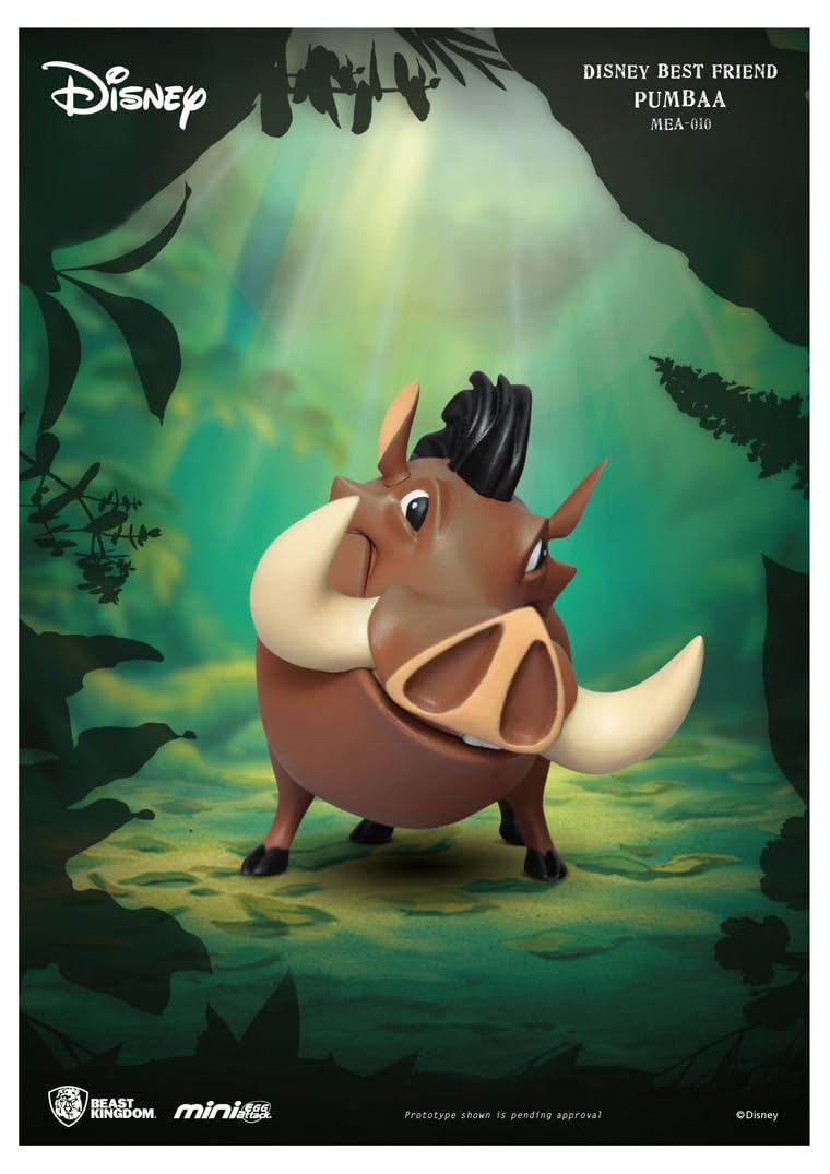 Disney Best Friends Mini Egg Attack Figure Pumbaa 8 cm