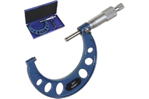 Anytime Tools Outside Micrometer Professional Grade Precision Machinist Tool (2-3"/0.0001")
