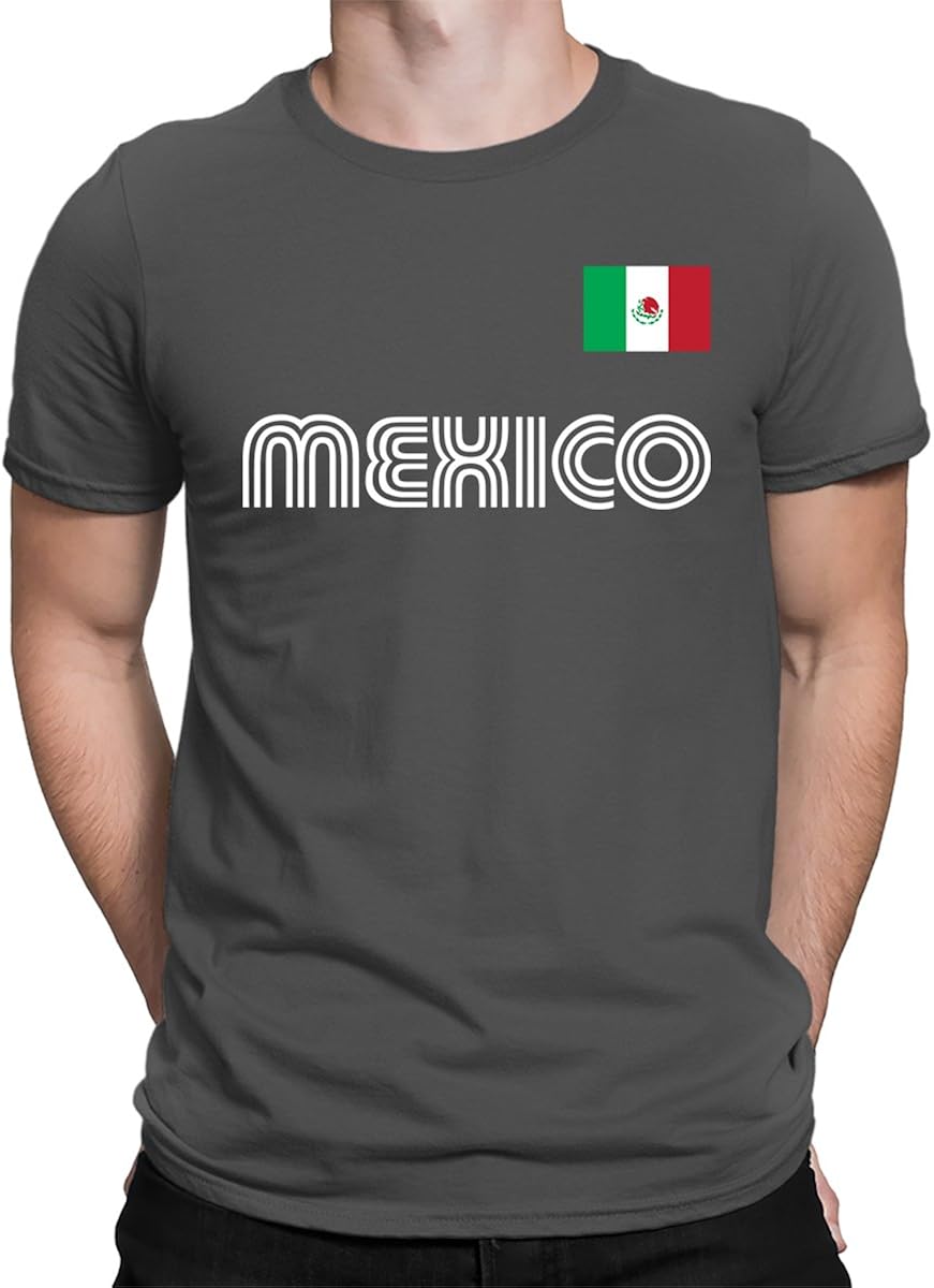 SpiritForged Apparel Mexico Soccer Jersey Men's T-Shirt