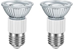 LPSAFP Upgrade Your Kitchen with LED Range Hood Light -Z0B0011 JDR E27 73mm 5W LED Bulb 50W Halogen Equivalent, Included for Brighter Cooking and Energy Efficiency. for Stove Hoods. Pack of 2