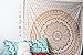 THE ART BOX Glittering Gold Tapestry Wall Hanging Mandala- Indian Cotton Throw Hippie Tapestries - Boho Bedding White Golden Queen Bedspread 85x90 inches-Meditation Yoga Rugs Mats