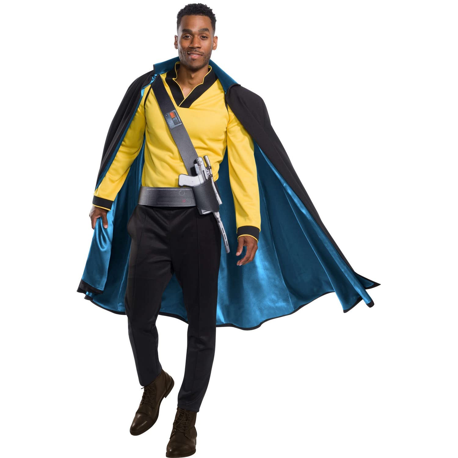 Rubies Official Disney Star Wars Ep 9 Lando Calrissian Men's Costume, Adult Fancy Dress, Size Standard Halloween Halloween