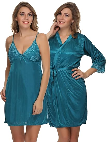 short nightgown and robe sets