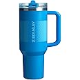 Stanley Quencher ProTour Flip Straw Tumbler with Leakproof Lid 40 oz | Built-In Straw and Handle | Cup Holder Compatible for Travel | Insulated Stainless Steel Cup | BPA-Free | Azure Fade