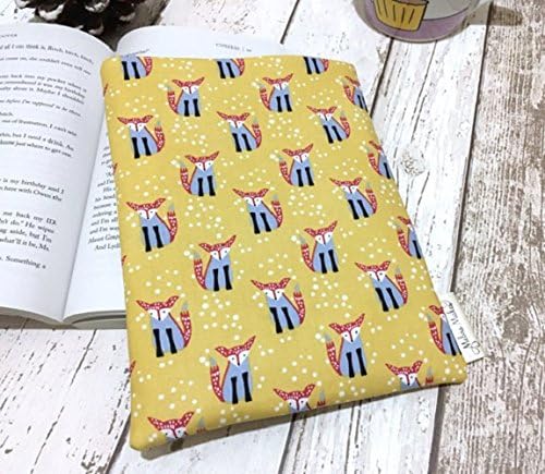 Fox Book Buddy - Padded Woodland Book Sleeve, 4 Sizes, Paperback/Hardback Cover