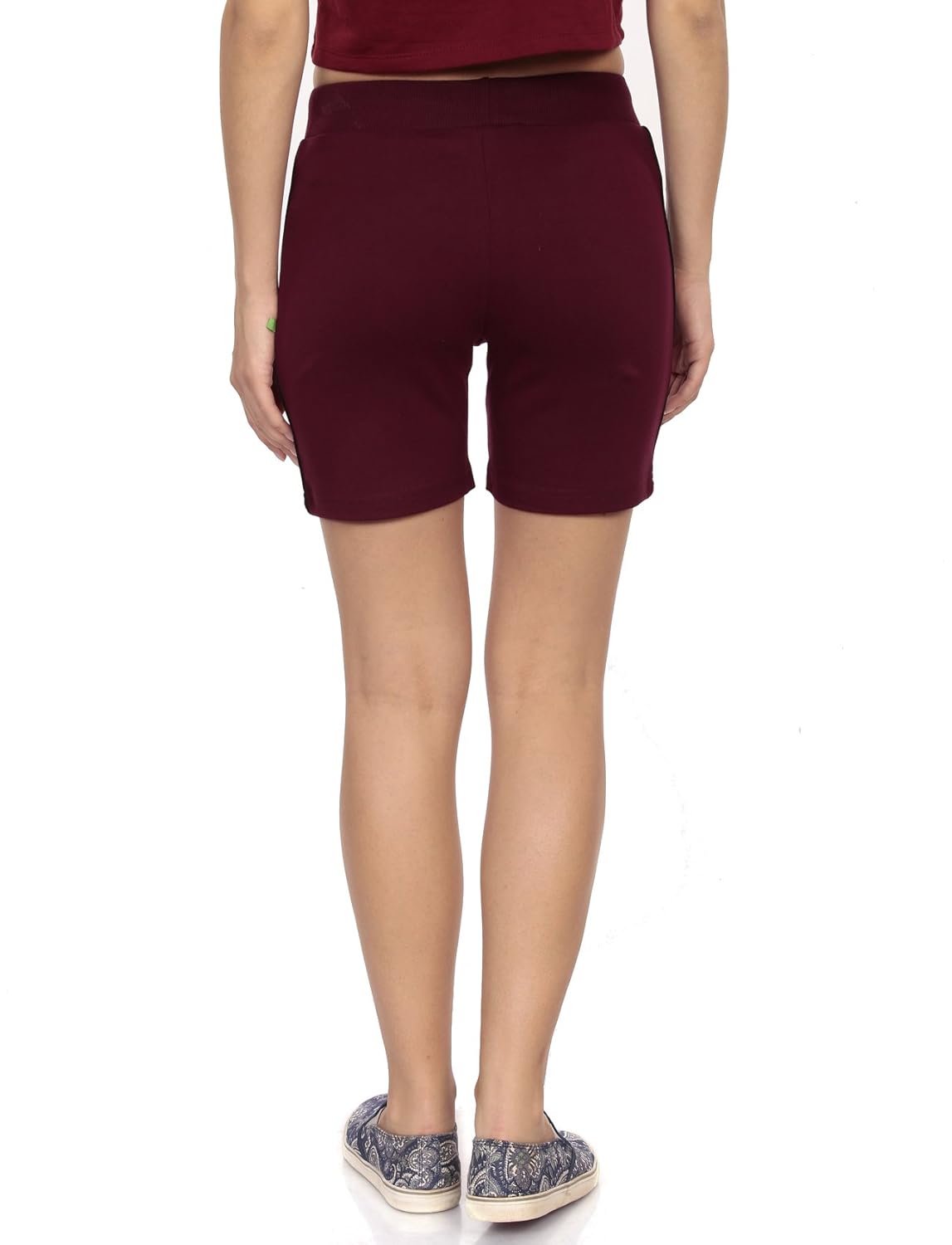 goldstroms women' slim fit short with trendy pocket