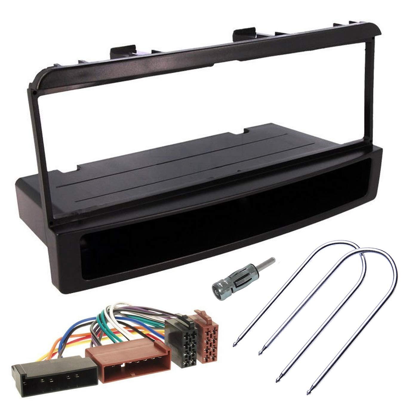 sound-way KIT Façade autoradio Faisceau compatible avec Ford Focus Fiesta Mondeo Escort Transit adaptateurs iso et clés