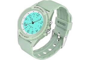 PROKING Waterproof Nurse Watch for Medical Professionals,Women Men, 24 Hour with Second Hand, Night Light, Military Time Easy to Read Dial, Soft and Breathable Silicone Band