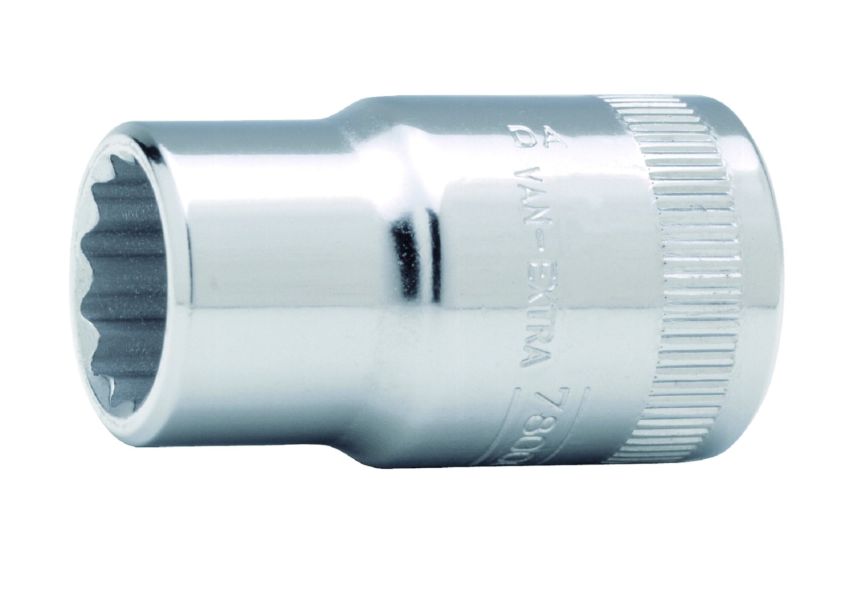 Bahco 7800DM-15 1/2-Inch 15 mm Bi-Hex Sockets-Square Drive - Multi-Colour